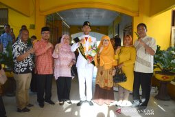 Sekda Ishak sambut Paskibraka Nasional asal Bone Bolango