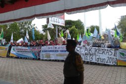 Buruh Aceh tolak revisi Undang-Undang  Ketenagakerjaan