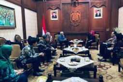 Laporkan perkembangan produksi, Presdir PT Smelting temui Gubernur Khofifah