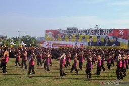 Ribuan pelajar ikuti Peringatan Hari Pramuka ke-58