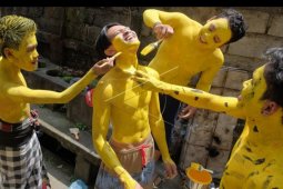 Tradisi Ngerebeg di Tegallalang