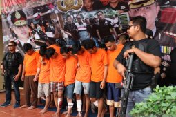 Polisi tembak lima anggota geng motor di Jakarta