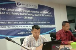 BI Maluku: SKNBI efektif berlaku 1 September 2019