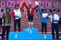 Lifter Pacitan Amel Candra rebut emas nomor pre-youth putri IIWC