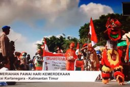 Pawai Merah Putih Kutai Kartanegara