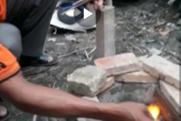 Video amatir Warga Labuhanbatu temukan potensi gas alam