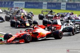 Formula 1- Vettel mengalah untuk kemenangan Leclerc