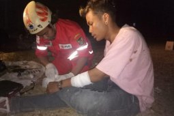PMI sebut korban bentrok antarsupoter alami luka dan sesak