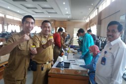 Karyawan setwan kalsel mendadak tes urine