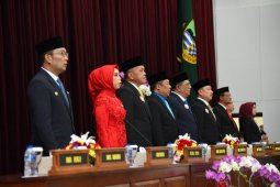 Ridwan Kamil ucapkan selamat kepada Anggota DPRD Jabar baru