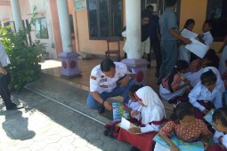 Dinas Arpus Bangka Tengah mengoptimalkan pelayanan perpustakaan keliling