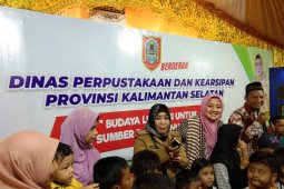 Dispersip Kalsel undang Cut Mini dan Kak Bimo mendongeng