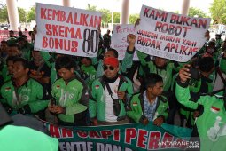 Gojek Aceh tuntut kembali bonus