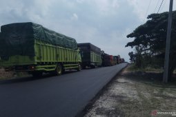 Jalinsum Tulangbawang -Mesuji  macet panjang