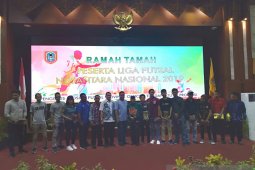Gubernur Kalsel jamu peserta liga futsal Nusantara