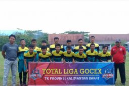 Tim U-14 Kodim 1204/Sgu runner up liga Gocex tingkat Kalbar
