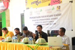 Kades Kecamatan Kuripan belajar Bumdes ke Desa Pitue