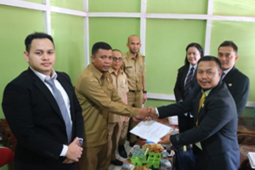 Majelis Komisioner KI "Pemeriksaan Setempat" ke Kantor Desa Sungai Rengas