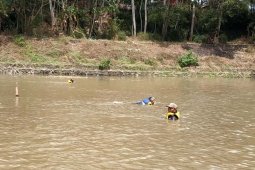 Seorang penambang pasir  tenggelam di Sungai Serayu