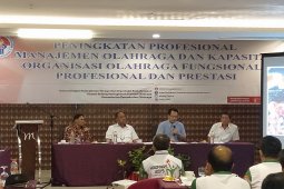 Pemangku olahraga  Kalsel curhat ke KONI pusat