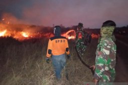 Satgas gabungan padamkan Karhutla di Banjarbaru