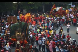 Kirab budaya dan kesenian di Tangerang