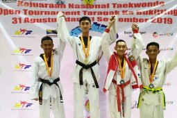 Mahasiswa Poltekpar Medan juara I nasional taekwondo