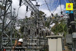 PLN UIP Maluku uji coba GIS SUTT 150 KV Passo