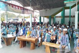 Bupati Madina sambut jamaah haji kloter 17