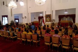 Jokowi terima tokoh Papua di Istana