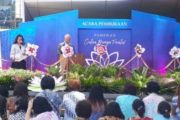 Soka Gakkai Indonesia gelar pameran Sutra Bunga Teratai di Perpustakaan UI
