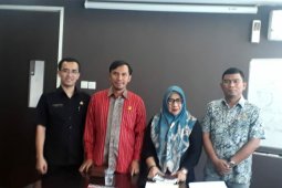 Ketua dan Wakil Ketua DPRD sementara konsultasi ke Kemendagri terkait tugas pimpinan