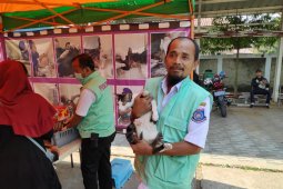 Puskeswan Tangerang Selatan vaksinasi rabies di tujuh kecamatan