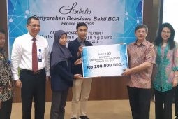 BCA Gelar kuliah umum-serahkan beasiswa Rp200 Juta bagi mahasiswa berprestasi Untan