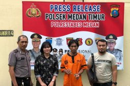 Pedagang ayam penyet di Medan diringkus polisi