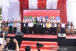Satlantas Metro Bekasi dan masyarakat deklarasi "Keselamatan Lalu Lintas"