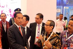 Jaringan Aman Mandiri dikenalkan di depan Presiden Jokowi