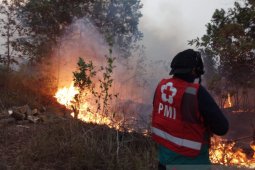 Karhutla makin meluas, PMI Banjar dikerahkan bantu pemadaman