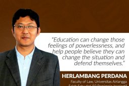 Pakar hukum Unair soroti pimpinan KPK yang baru