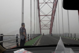 Arus lalu lintas Banjarmasin ke Marabahan terganggu kabut asap