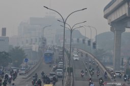 Kualitas udara di Palembang kembali memburuk