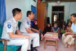 Jasa Raharja Kediri  santuni korban kecelakaan di Lampung