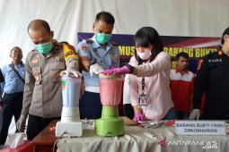 Polres musnahkan ribuan ekstasi dan puluhan gram sabu-sabu