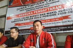 Sis daftar calon bupati ke PDI-P Kapuas Hulu