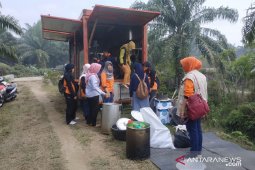 Mukomuko dirikan dapur umum untuk pemadam kebakaran