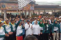 Gubernur ajak masyarakat terapkan gaya hidup sehat melalui olahraga