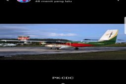 Cuaca berkabut, pencarian pesawat twin otter dihentikan