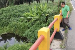 Air Sungai Perlabian Labusel tercemar limbah PKS