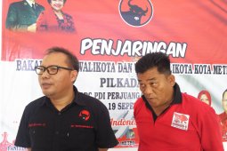 Lima orang mendaftar lewat PDIP pada Pilkada Metro