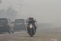Asap masih pekat selimuti Pekanbaru